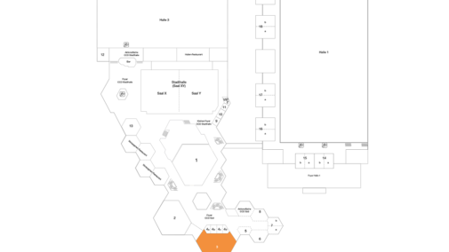 Plan CCD Süd OG Raum 3