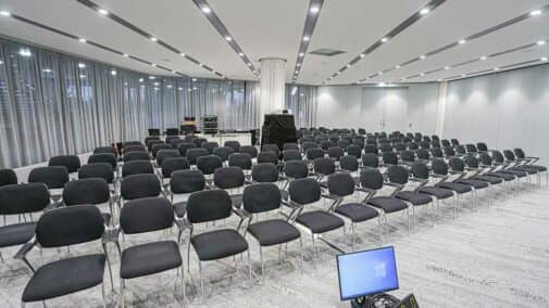 Raum 01 im CCD in Reihe Bestuhlt