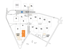 Plan CCD Exhibition hall 1