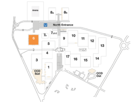 Plan CCD Exhibition Hall 6