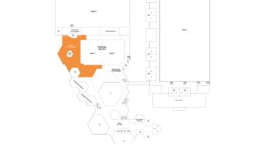 Plan CCD Stadthalle Düsseldorf Foyer 1OG