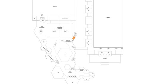 Plan CCD Congress Center Düsseldorf Raum 10