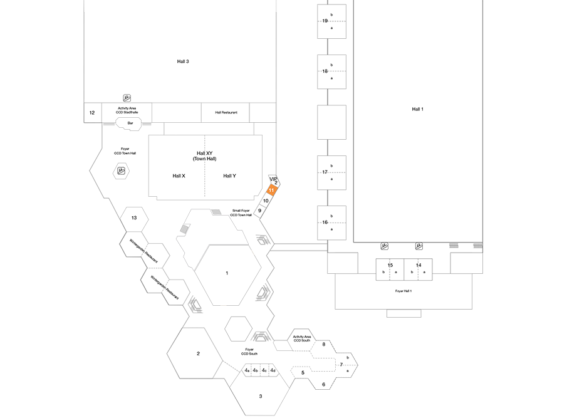 Plan CCD Congress Center Düsseldorf Room 11