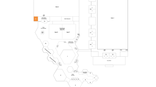 Plan CCD Congress Center Düsseldorf Raum 12