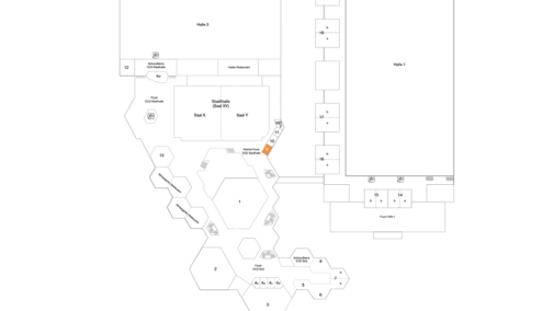 Plan CCD Congress Center Düsseldorf Raum 9