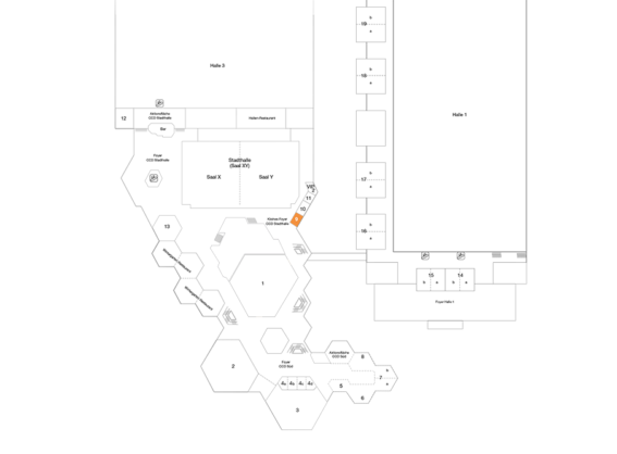Plan CCD Congress Center Düsseldorf Raum 9
