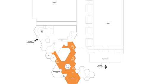 Plan CCD Süd EG Foyer