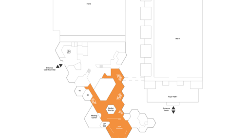 Plan CCD Süd Ground Floor Foyer
