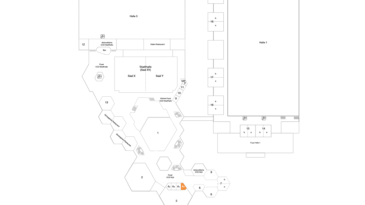 Plan CCD Congress Center Düsseldorf Süd 1 OG Raum 4d