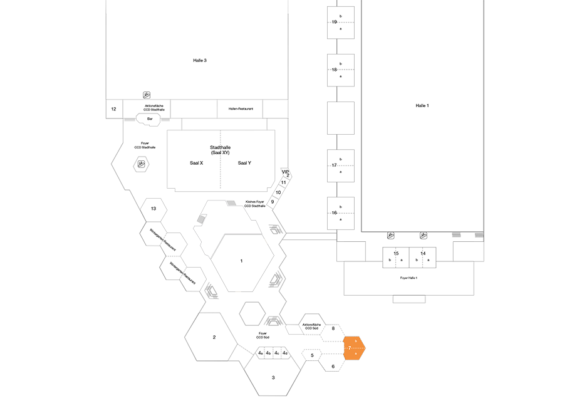 Plan CCD Congress Center Düsseldorf Süd 1 OG Raum 7