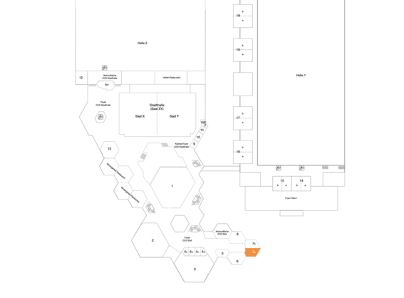 Plan CCD Süd 1 OG Raum 7a