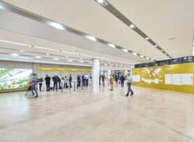 Foyer EG im CCD mit Veranstaltung