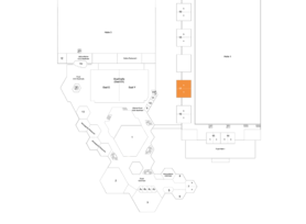 Plan Messehalle 1, 1.OG Raum 17