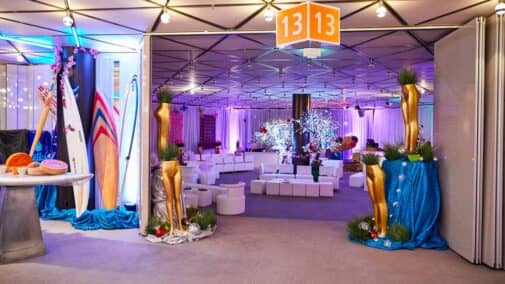 Raum 13 offen mit Deko