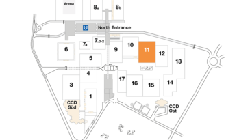 Plan CCD Exhibition hall 11