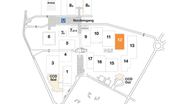 Plan CCD Messegelände Halle 12