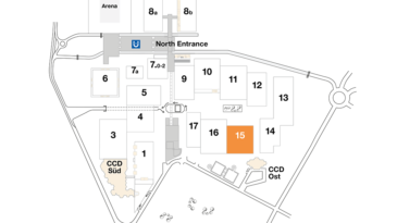 Plan CCD Exhibition hall 15