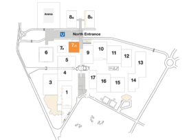 Plan CCD Exhibition hall 7.0 - 7.2