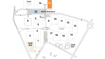 Plan CCD Exhibition hall 8b