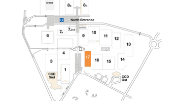 Plan CCD Exhibition hall 17