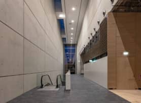 Foyer vor Raum 15 der Halle 1