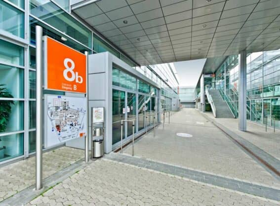 Plan Messehalle 8b, Büro A