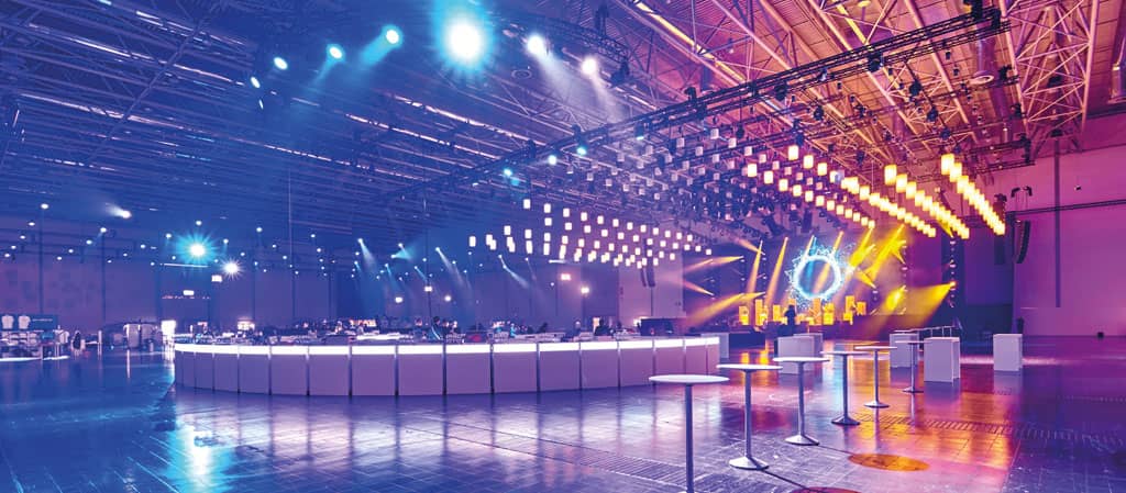 setup-duesseldorfcongress Bühne Düsseldorf Congress