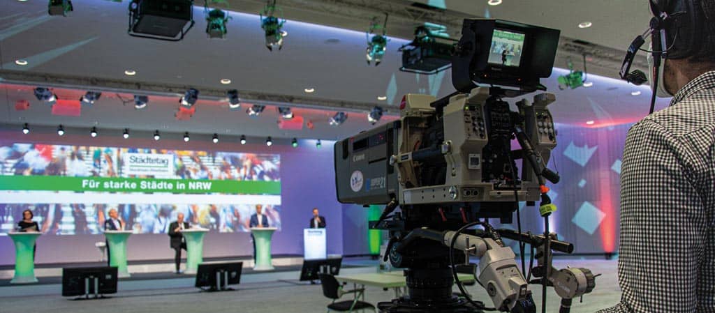 tv-studio-duesseldorfcongress Veranstaltungstechnik Düsseldorf Congress