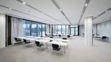 Raum 8 im CCD mit Blick au Halle 1