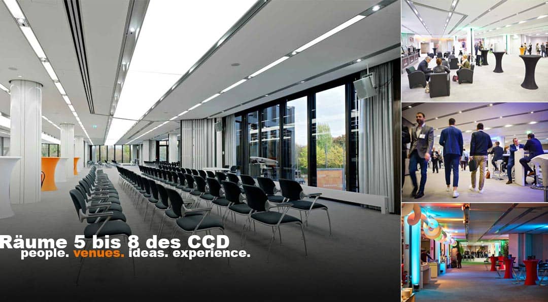 Räume 5 bis 8 CCD Düsseldorf Congress