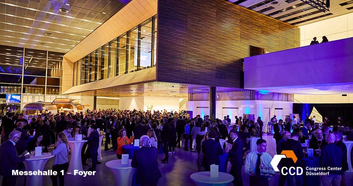 Messehalle 1 - Foyer Messe Düsseldorf - Deutscher Marketingtag