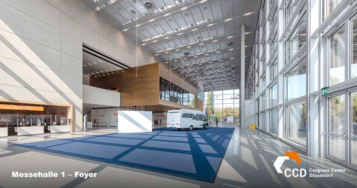 Messehalle 1 - Foyer Messe Düsseldorf