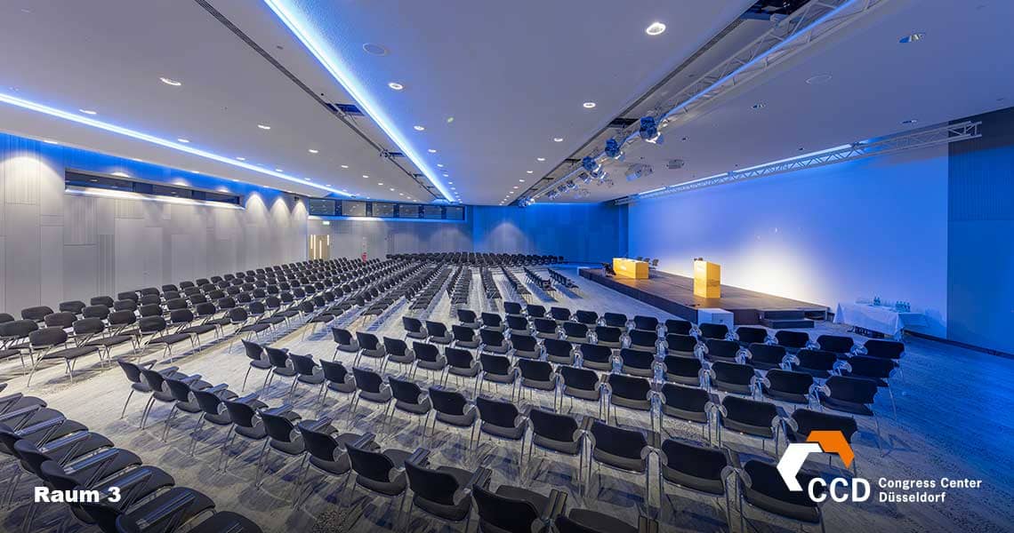 Raum 3 im CCD Congress Center