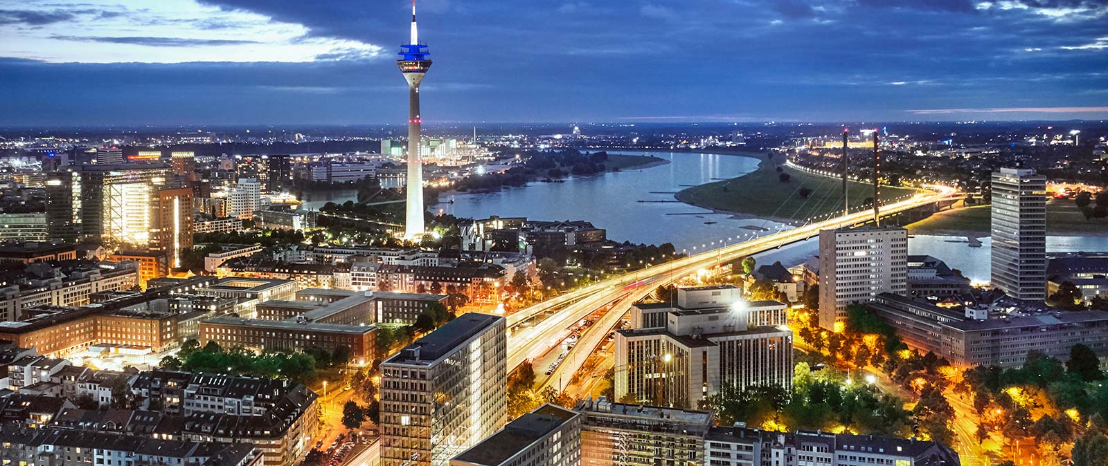 Düsseldorf am Rhein