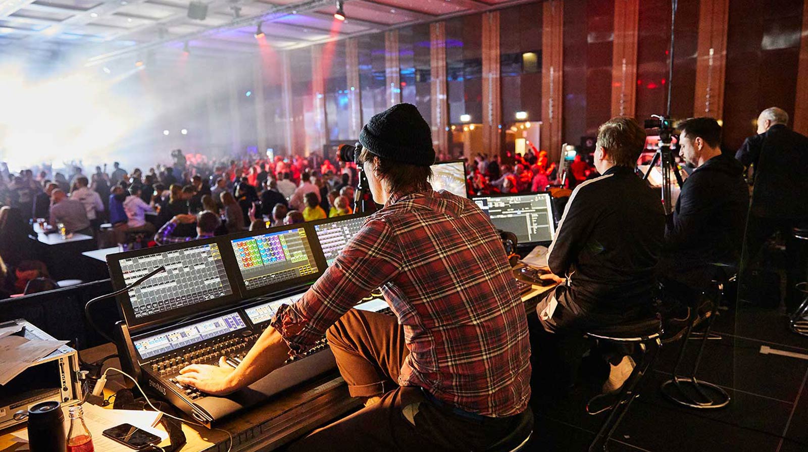 Event in der Stadthalle von Düsseldorf