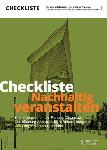 Nachhaltige Veranstaltungen - Checkliste