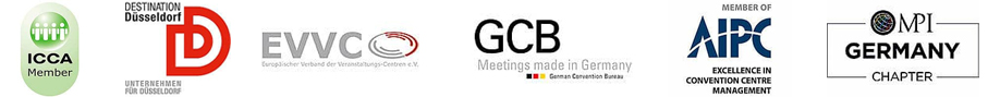 Düsseldorf Congress ist Mitglied in den folgenden regionalen, nationalen und internationalen Organisationen und Verbänden