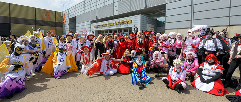 Cosplayer auf der DoKomi